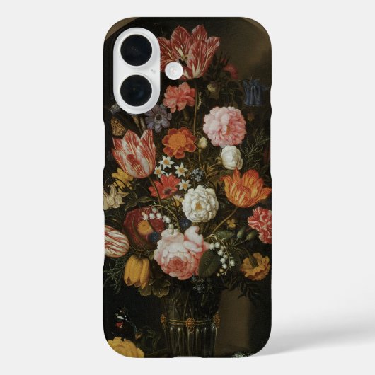  barokje, bloeiend stuk van Bosschaert, ouder Case-Mate iPhone Case (Achterkant)