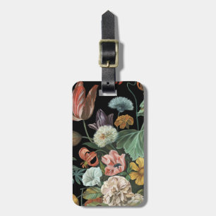 Barokke bloemen - Boeket van bloemen Bagagelabel