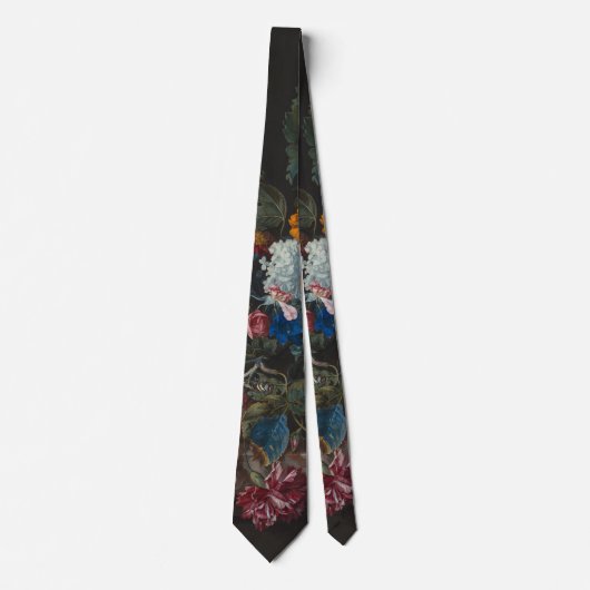 Barokke Bloemenarrangement in Vaas Stropdas (Voorkant)