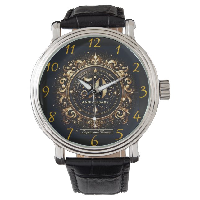 Barokke elegantie: 50ste Jubileum Horloge (Voorkant)