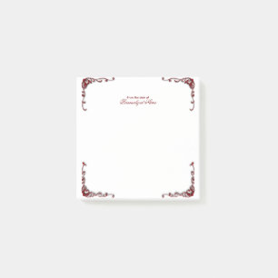 Barokke elegantie post-it® notes
