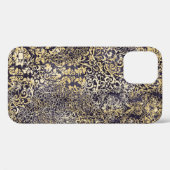 Barokke en Damask arabesque motifs rippelde abstra Case-Mate iPhone Case (Achterkant (horizontaal))
