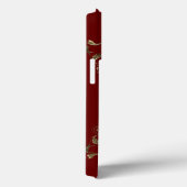 Barokke florale stijl . iPhone case (Achterkant / Rechts)