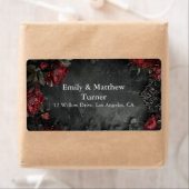 barokke gotische pioenen etiket (Insitu)