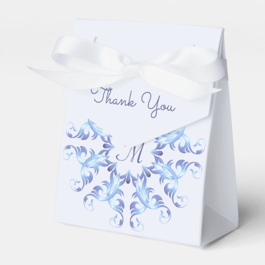 Barokke gradiënt Mandala ontwerp Bedankdoosjes (Voorkant Zijde)