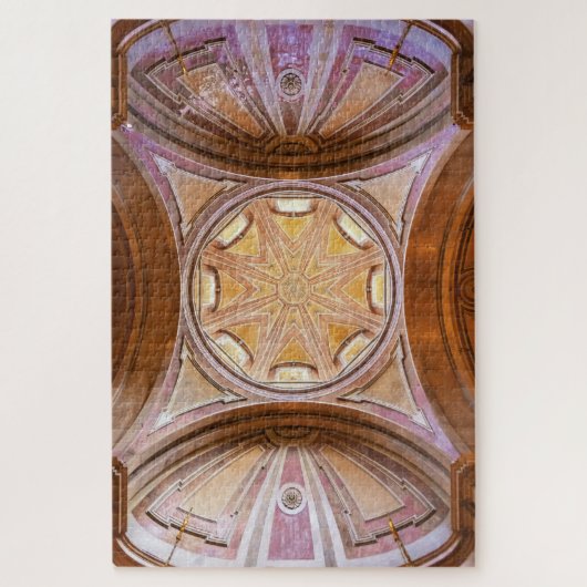 Barokke koepel van de kerk Santo Antonio de Lisboa Legpuzzel (Verticaal)