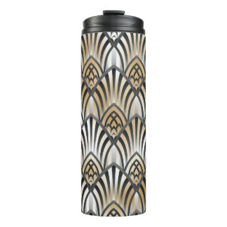 Barokke naadloze patroon. siervisje thermosbeker