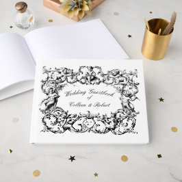  barokke Rococo Cherubs grens Gastenboek