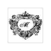 barokrococo monogram rubberstempel (Afrduk)