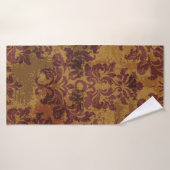 Barokrococo naadloos patroon badhanddoek (Badhanddoek)