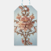 Barokroos Elegantie Cadeaulabel (Achterkant)