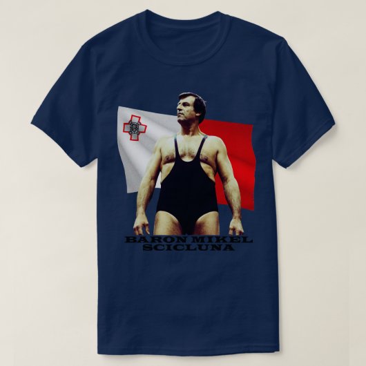 Baron Mikel Scicluna T-shirt (Design voorkant)