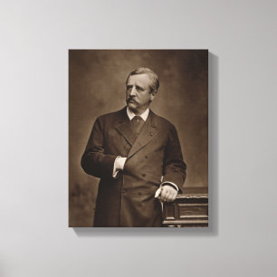 Baron Nils Adolf Erik Nordenskjold (1832-1901), fr Canvas Afdruk