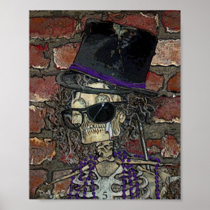 Baron Samedi, Voodoo Spirit des Death Poster