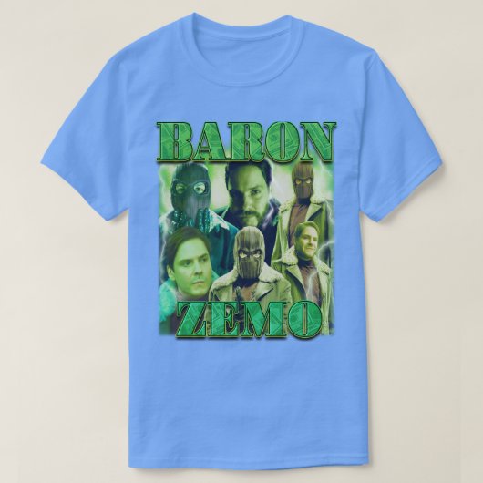 Baron Zemo Retro Style T-shirt (Design voorkant)