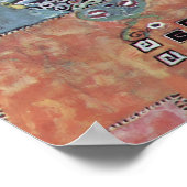 Baroness Elisabeth Bachofen-Echt by Gustav Klimt Poster (Hoek)