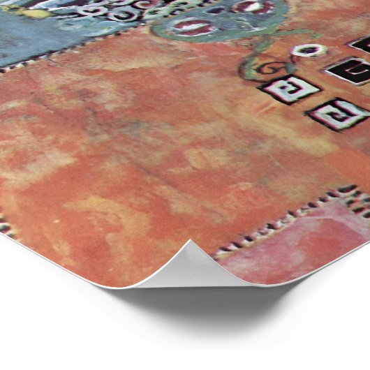 Baroness Elisabeth Bachofen-Echt by Gustav Klimt Poster (Hoek)