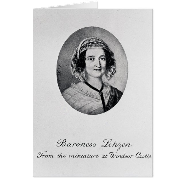 Baroness Louise Lehzen (Voorkant)