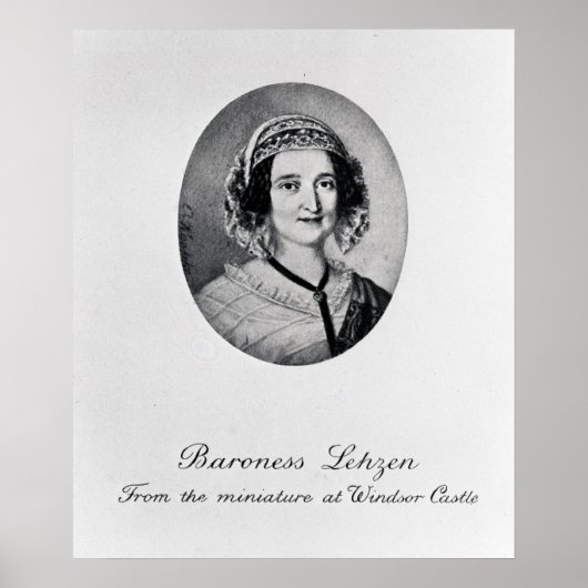 Baroness Louise Lehzen Poster (Voorkant)