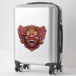 Barong-maskersticker – Balinees Sticker