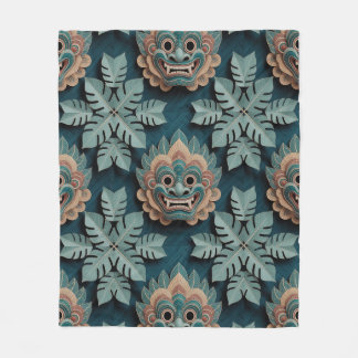 Barong Schaduw Weefsel Fleece Deken