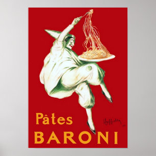  Baroni Pasta Advertisement Poster
