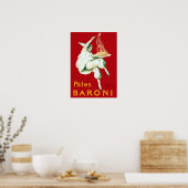  Baroni Pasta Advertisement Poster (Keuken)