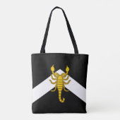 Baronie van al-Barran bevolking badge Canvas tas (Achterkant)