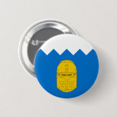 Baronie van Bronzehelm Populace Badge Button (Voorkant /achterkant)
