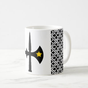 Baronie van Bryn Gwlad Populace Badge Koffie Mok