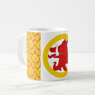Baronie van Coeur d'Ennui Populace Badge Koffie Mo Koffiemok