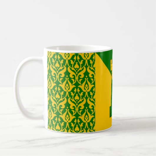 Baronie van Fettburg Populace Badge Koffie Mok (Links)