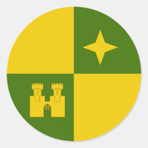 Baronie Western Seas Populace Badge Ronde Sticker