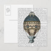 Baronische Fantasy-ballon 2 2 Briefkaart (Voorkant / Achterkant)