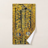 Baronk Gold en zwart Bad Handdoek (Handdoek)