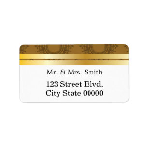 Baronk Patroon met Gold Bands 3 Etiket