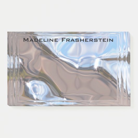 Baronne Elegant Professional Monogram Post-it® Notes (Voorkant)