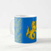 Barony of Allyshia Populace Badge Café Mug (Devant gauche)