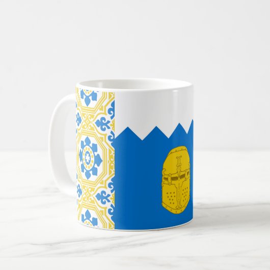 Barony of Bronzehelm Populace Badge Café Mug (Devant gauche)