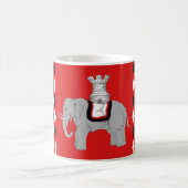 Barony of Cynnabar Populace Badge Café Mug (Centre)