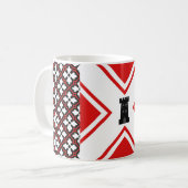 Barony of Northkeep Populace Badge Coffee Mug (Devant gauche)