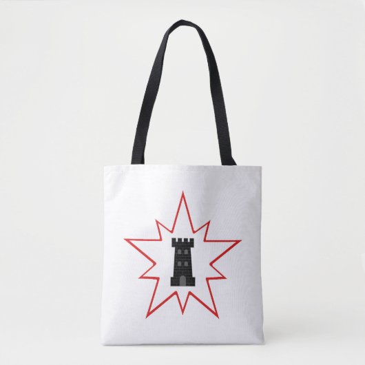 Barony of Northkeep Populace Badge Tote Bag (Devant)