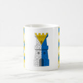 Barony of Wastekeep Populace Badge Café Mug (Centre)