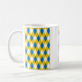 Barony of Wastekeep Populace Badge Café Mug (Gauche)
