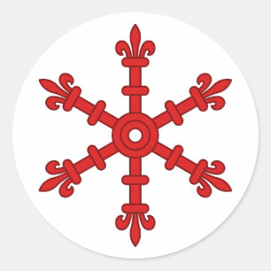 Barony of Wintermist Populace Badge Ronde Sticker