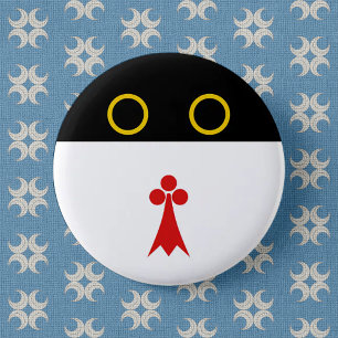 Barony van Naevehjem Populace Badge Ronde Button 5,7 Cm