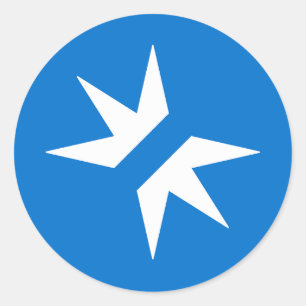 Barony van Rivenstar Populace Badge Ronde Sticker