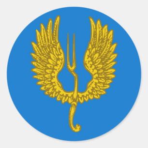 Barony van Windhaven Populace Badge Classic Round  Ronde Sticker
