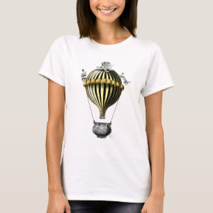 Baroque ballon Black Yellow T-shirt
