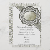  Baroque Birthday Kaart (Voorkant / Achterkant)